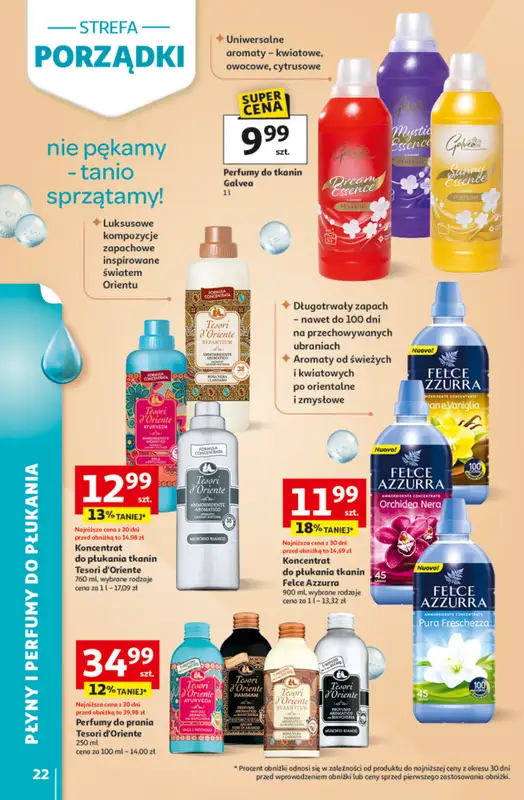 Auchan - gazetka promocyjna Gazetka Strefa Porządki Hipermarket Auchan od środy 18.03 do wtorku 07.04 - strona 22