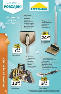 Auchan - gazetka promocyjna Gazetka Strefa Porządki Hipermarket Auchan od środy 18.03 do wtorku 07.04 - strona 8
