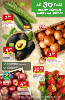 Auchan - gazetka promocyjna Gazetka 30 Lat Supermarket Auchan od czwartku 19.03 do środy 25.03 - strona 3