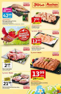 Auchan - gazetka promocyjna Gazetka 30 Lat Hipermarket Auchan od czwartku 19.03 do środy 25.03 - strona 23