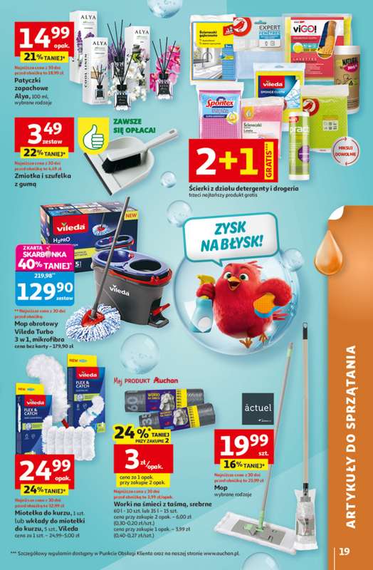 Auchan - gazetka promocyjna Gazetka 30 Lat Hipermarket Auchan od czwartku 19.03 do środy 25.03 - strona 19