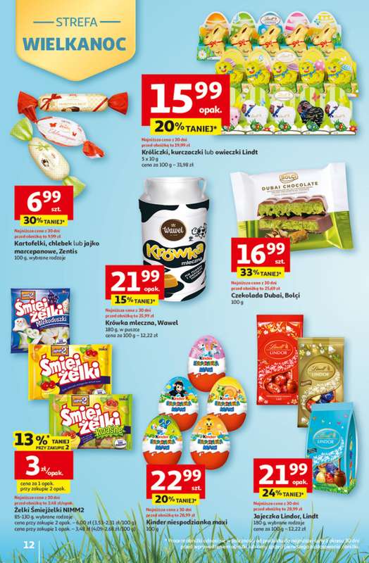 Auchan - gazetka promocyjna Gazetka 30 Lat Hipermarket Auchan od czwartku 19.03 do środy 25.03 - strona 12