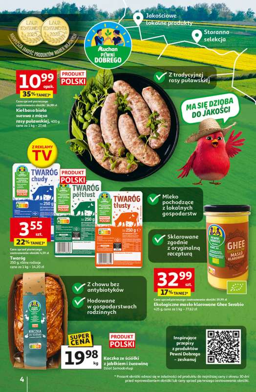 Auchan - gazetka promocyjna Gazetka 30 Lat Hipermarket Auchan od czwartku 19.03 do środy 25.03 - strona 4