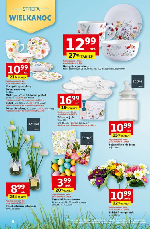 Auchan - gazetka promocyjna Gazetka 30 Lat Hipermarket Auchan od czwartku 19.03 do środy 25.03 - strona 8