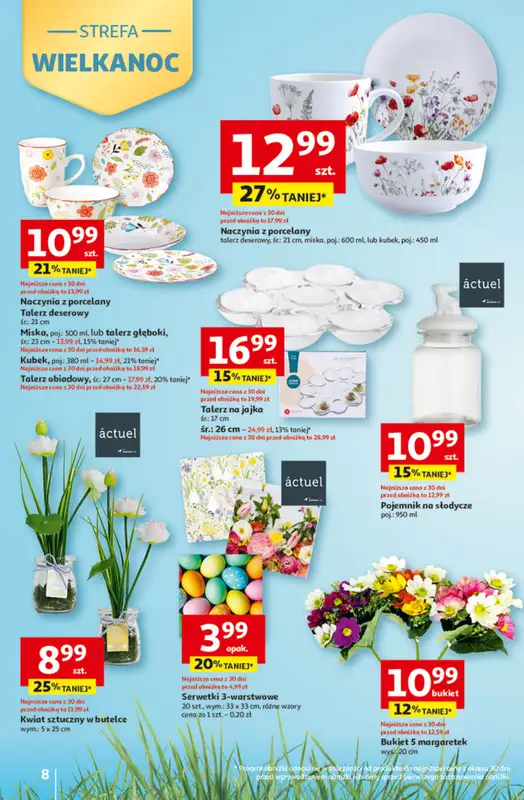 Auchan - gazetka promocyjna Gazetka 30 Lat Hipermarket Auchan od czwartku 19.03 do środy 25.03 - strona 8