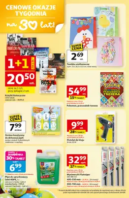 Auchan - gazetka promocyjna Gazetka 30 Lat Hipermarket Auchan od czwartku 19.03 do środy 25.03 - strona 46