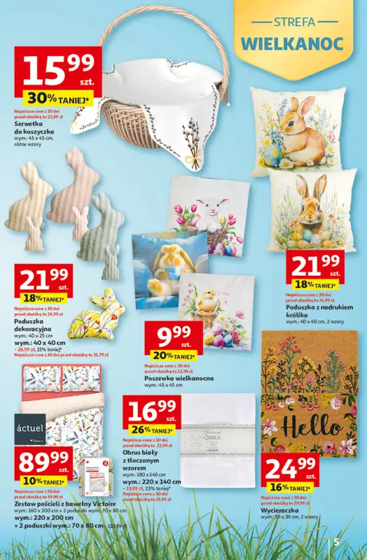 Auchan - gazetka promocyjna Gazetka 30 Lat Hipermarket Auchan od czwartku 19.03 do środy 25.03 - strona 5
