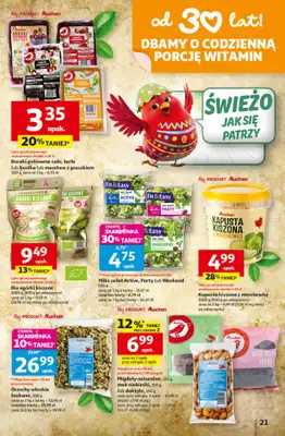 Auchan - gazetka promocyjna Gazetka 30 Lat Hipermarket Auchan od czwartku 19.03 do środy 25.03 - strona 21