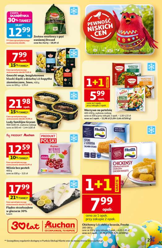 Auchan - gazetka promocyjna Gazetka 30 Lat Hipermarket Auchan od czwartku 19.03 do środy 25.03 - strona 27