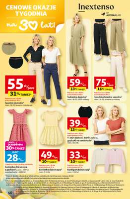 Auchan - gazetka promocyjna Gazetka 30 Lat Hipermarket Auchan od czwartku 19.03 do środy 25.03 - strona 40