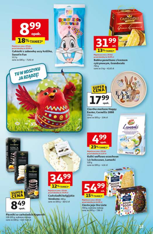 Auchan - gazetka promocyjna Gazetka 30 Lat Hipermarket Auchan od czwartku 19.03 do środy 25.03 - strona 13