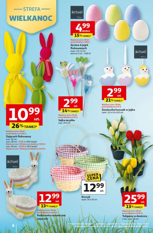 Auchan - gazetka promocyjna Gazetka 30 Lat Hipermarket Auchan od czwartku 19.03 do środy 25.03 - strona 6