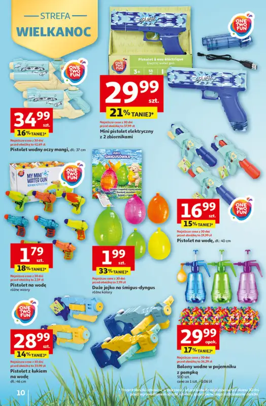 Auchan - gazetka promocyjna Gazetka 30 Lat Hipermarket Auchan od czwartku 19.03 do środy 25.03 - strona 10