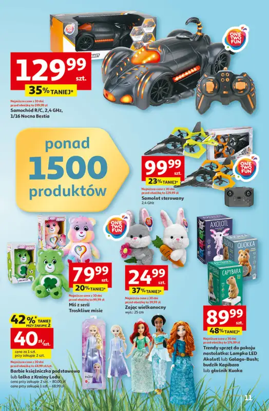 Auchan - gazetka promocyjna Gazetka 30 Lat Hipermarket Auchan od czwartku 19.03 do środy 25.03 - strona 11