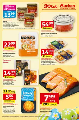 Auchan - gazetka promocyjna Gazetka 30 Lat Hipermarket Auchan od czwartku 19.03 do środy 25.03 - strona 25