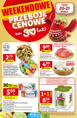 Auchan - gazetka promocyjna Gazetka 30 Lat Hipermarket Auchan od czwartku 19.03 do środy 25.03 - strona 2