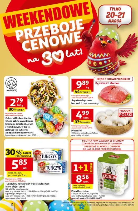 Auchan - gazetka promocyjna Gazetka 30 Lat Hipermarket Auchan   - strona 2
