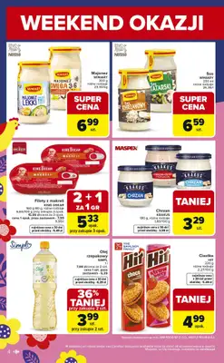 Carrefour - gazetka promocyjna Gazetka Weekend promek już od czwartku od czwartku 19.03 do soboty 21.03 - strona 4