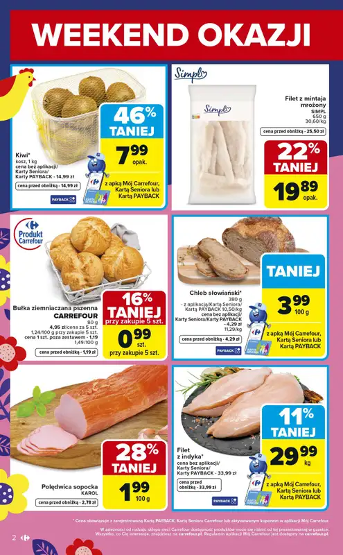 Carrefour Market - gazetka promocyjna Gazetka Weekend promek już od czwartku od czwartku 19.03 do soboty 21.03 - strona 2