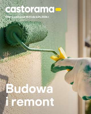 Castorama - gazetka promocyjna Budowa i remont od środy 18.03 do poniedziałku 06.04