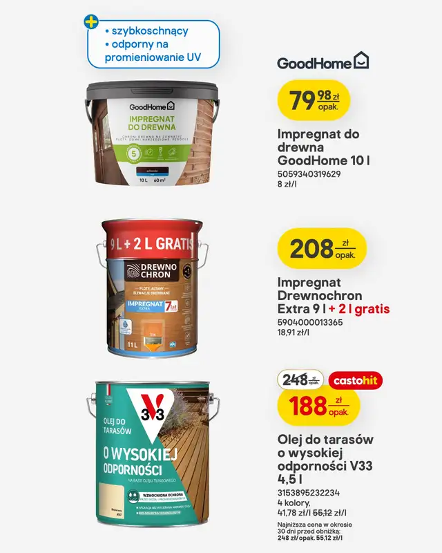 Castorama - gazetka promocyjna Budowa i remont od środy 18.03 do poniedziałku 06.04 - strona 7