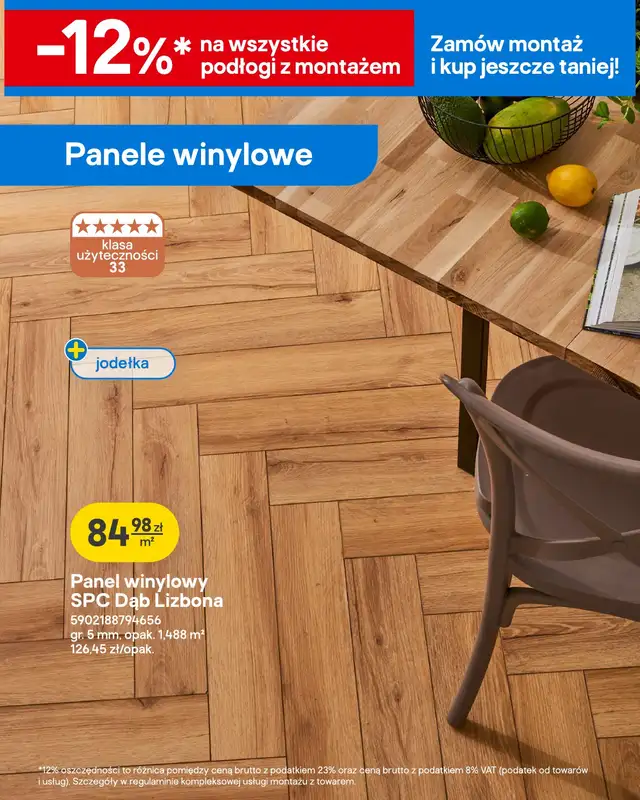 Castorama - gazetka promocyjna Drzwi, podłogi, tekstylia od środy 18.03 do poniedziałku 06.04 - strona 13