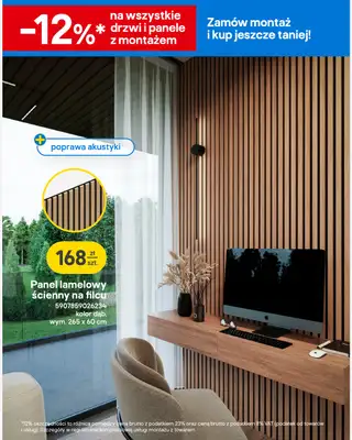 Castorama - gazetka promocyjna Drzwi, podłogi, tekstylia od środy 18.03 do poniedziałku 06.04 - strona 4