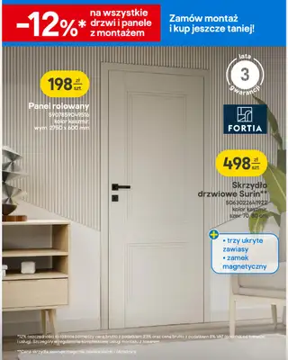 Castorama - gazetka promocyjna Drzwi, podłogi, tekstylia od środy 18.03 do poniedziałku 06.04 - strona 2