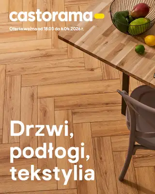 Castorama - gazetka promocyjna Drzwi, podłogi, tekstylia od środy 18.03 do poniedziałku 06.04