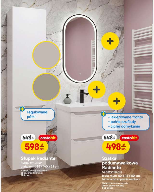 Castorama - gazetka promocyjna Łazienka i kuchnia od środy 18.03 do poniedziałku 06.04 - strona 2