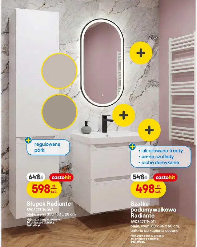 Castorama - gazetka promocyjna Łazienka i kuchnia od środy 18.03 do poniedziałku 06.04 - strona 2