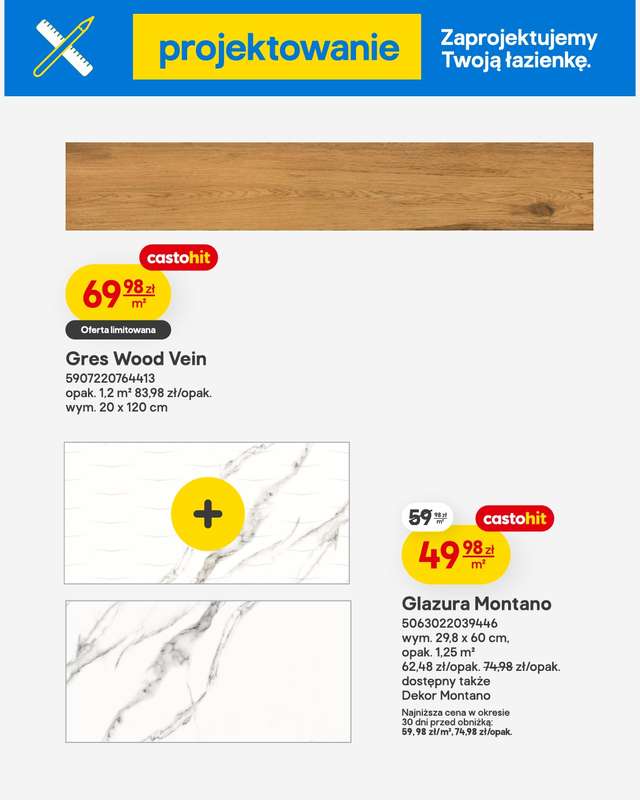 Castorama - gazetka promocyjna Łazienka i kuchnia od środy 18.03 do poniedziałku 06.04 - strona 11