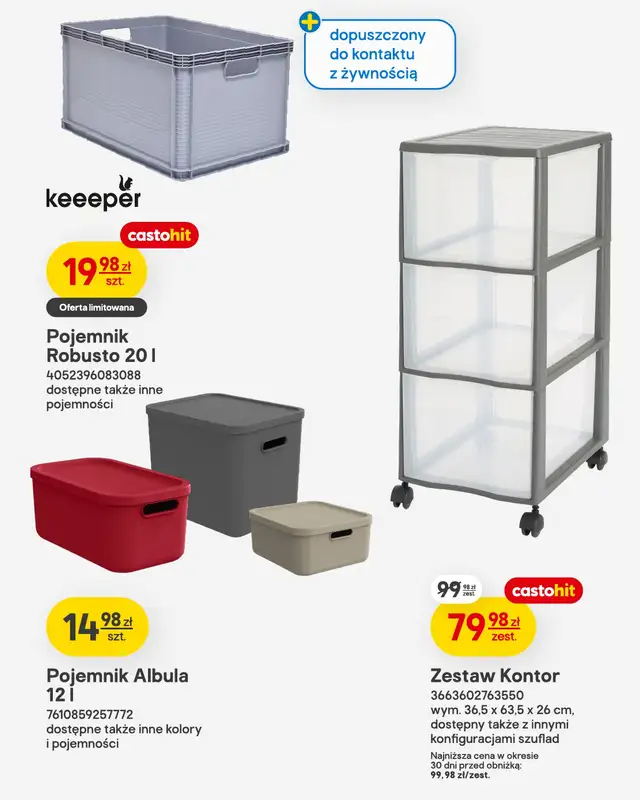 Castorama - gazetka promocyjna Łazienka i kuchnia od środy 18.03 do poniedziałku 06.04 - strona 14