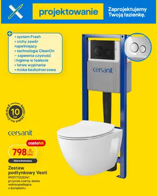 Castorama - gazetka promocyjna Łazienka i kuchnia od środy 18.03 do poniedziałku 06.04 - strona 7