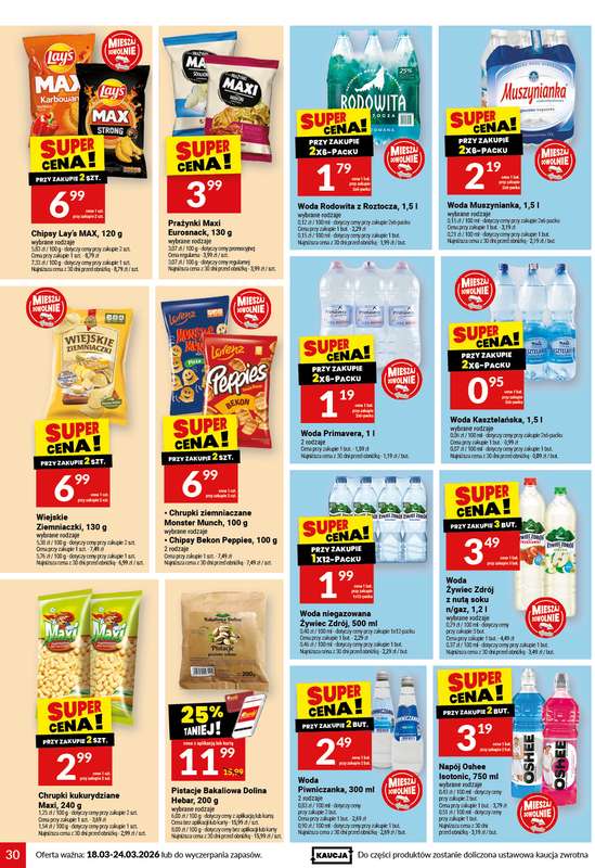 Twój Market - gazetka promocyjna Gazetka od środy 18.03 do wtorku 24.03 - strona 30