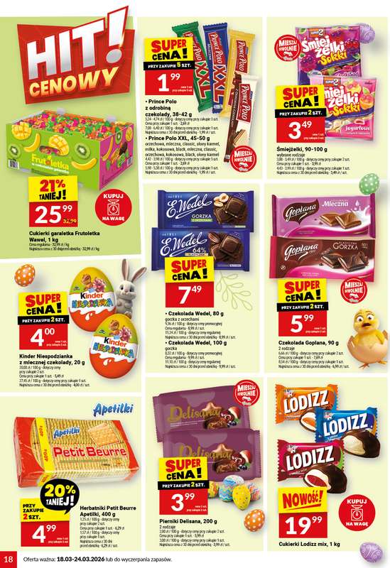 Twój Market - gazetka promocyjna Gazetka od środy 18.03 do wtorku 24.03 - strona 18
