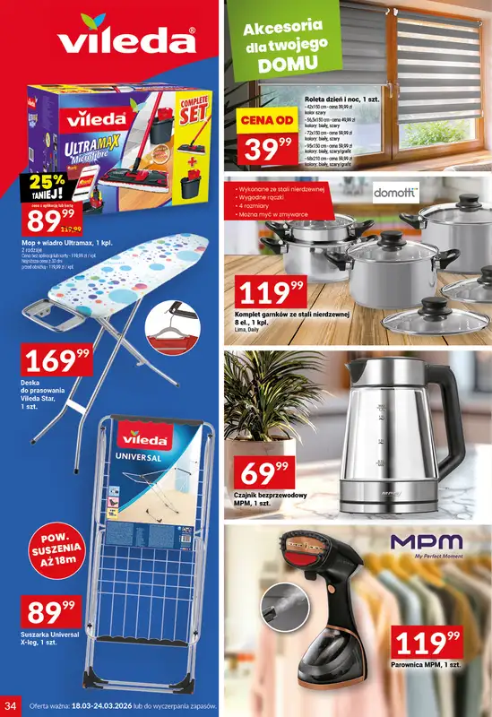 Twój Market - gazetka promocyjna Gazetka od środy 18.03 do wtorku 24.03 - strona 34