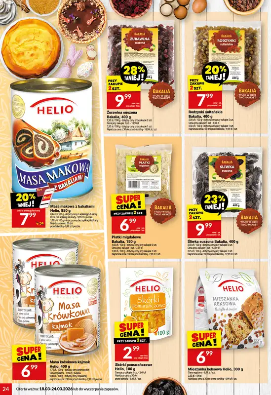 Twój Market - gazetka promocyjna Gazetka od środy 18.03 do wtorku 24.03 - strona 24