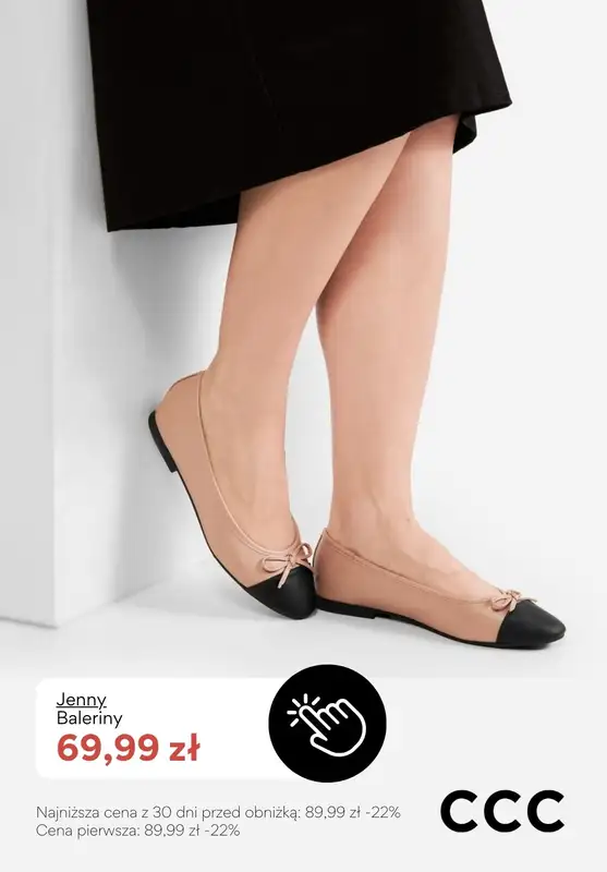 CCC - gazetka promocyjna Damskie obuwie letnie - PROMOCJE od wtorku 17.03  - strona 10