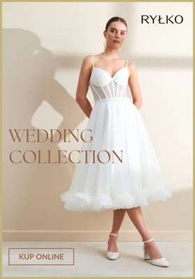 Ryłko - gazetka promocyjna Wedding Collection dla niej od wtorku 17.03 
