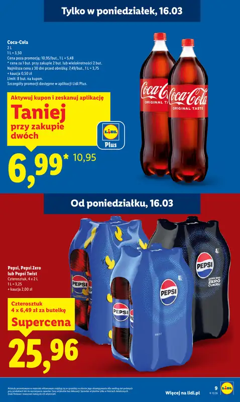 Lidl - gazetka promocyjna Oferta od poniedziałku od poniedziałku 16.03 do środy 18.03 - strona 9