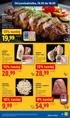 Lidl - gazetka promocyjna Oferta od poniedziałku od poniedziałku 16.03 do środy 18.03 - strona 47