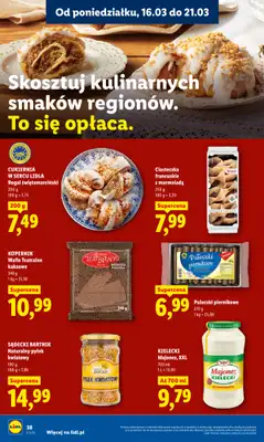 Lidl - gazetka promocyjna Oferta od poniedziałku od poniedziałku 16.03 do środy 18.03 - strona 40