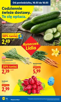 Lidl - gazetka promocyjna Oferta od poniedziałku od poniedziałku 16.03 do środy 18.03 - strona 30