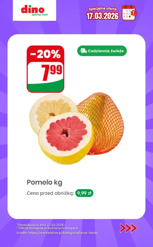 Dino - gazetka promocyjna Specjalna oferta na 17.03.2026 - promocje spoza gazetki od wtorku 17.03 do wtorku 17.03 - strona 8