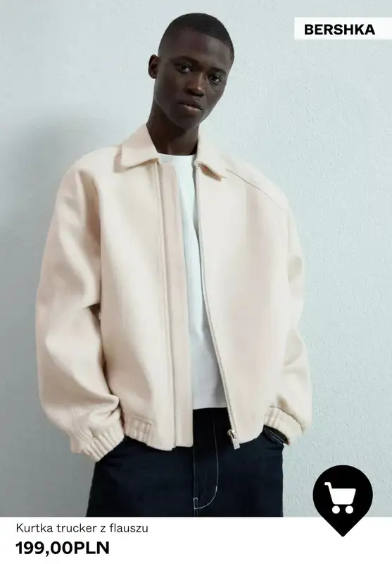 Bershka - gazetka promocyjna Męskie kurtki letnie od wtorku 17.03  - strona 6