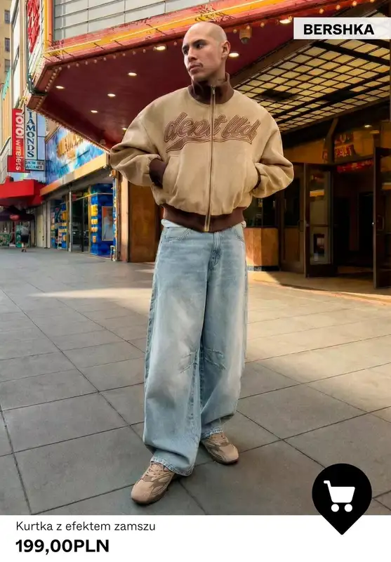 Bershka - gazetka promocyjna Męskie kurtki letnie od wtorku 17.03  - strona 10