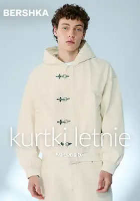 Bershka - gazetka promocyjna Męskie kurtki letnie od wtorku 17.03 
