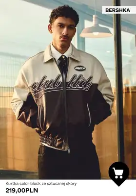 Bershka - gazetka promocyjna Męskie kurtki letnie od wtorku 17.03  - strona 5