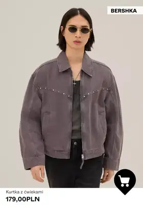 Bershka - gazetka promocyjna Męskie kurtki letnie od wtorku 17.03  - strona 2